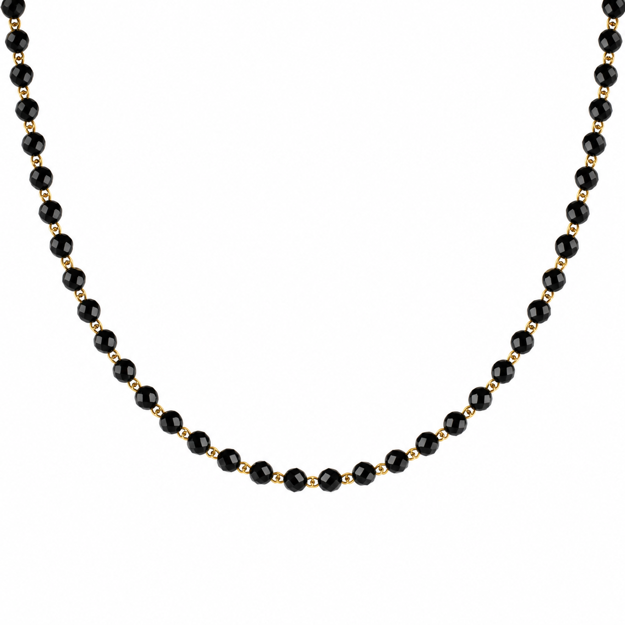 Collana Pietra Nera 40 cm