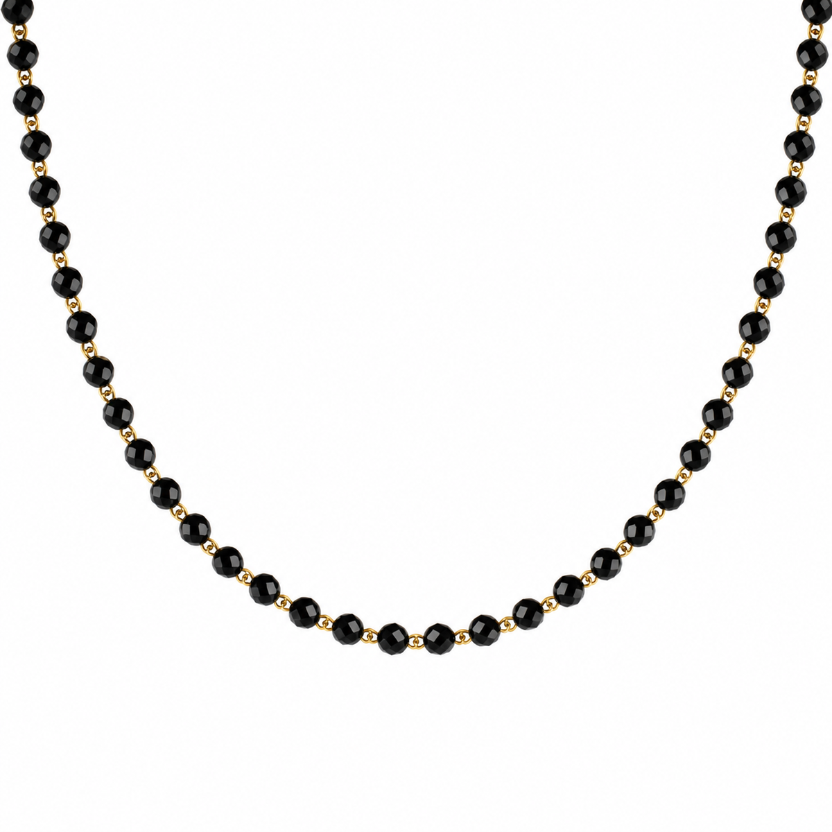 Collana Pietra Nera 40 cm