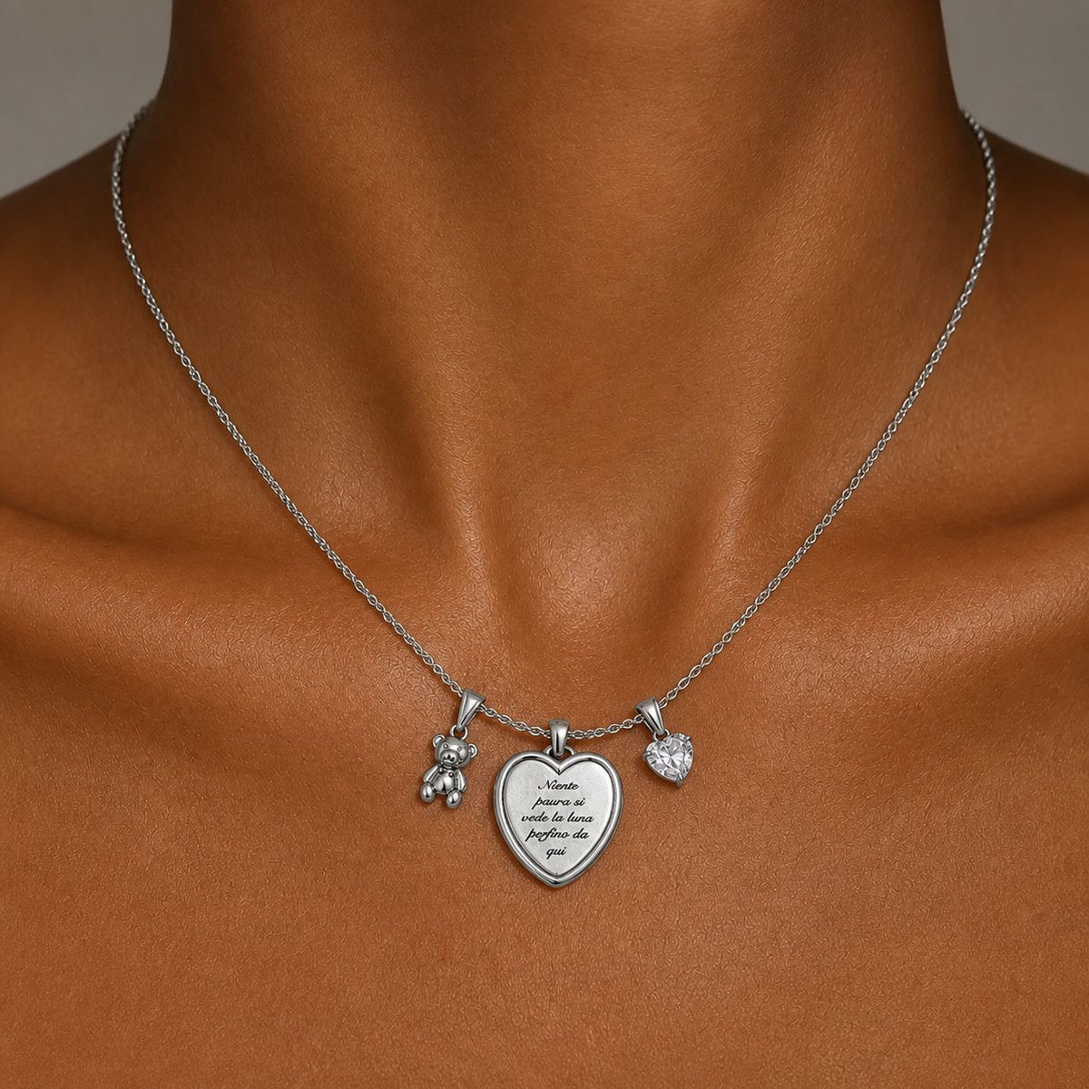 Collana Luna Silver