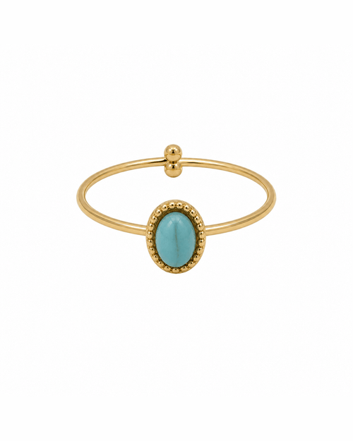 Anello Pietra turchese