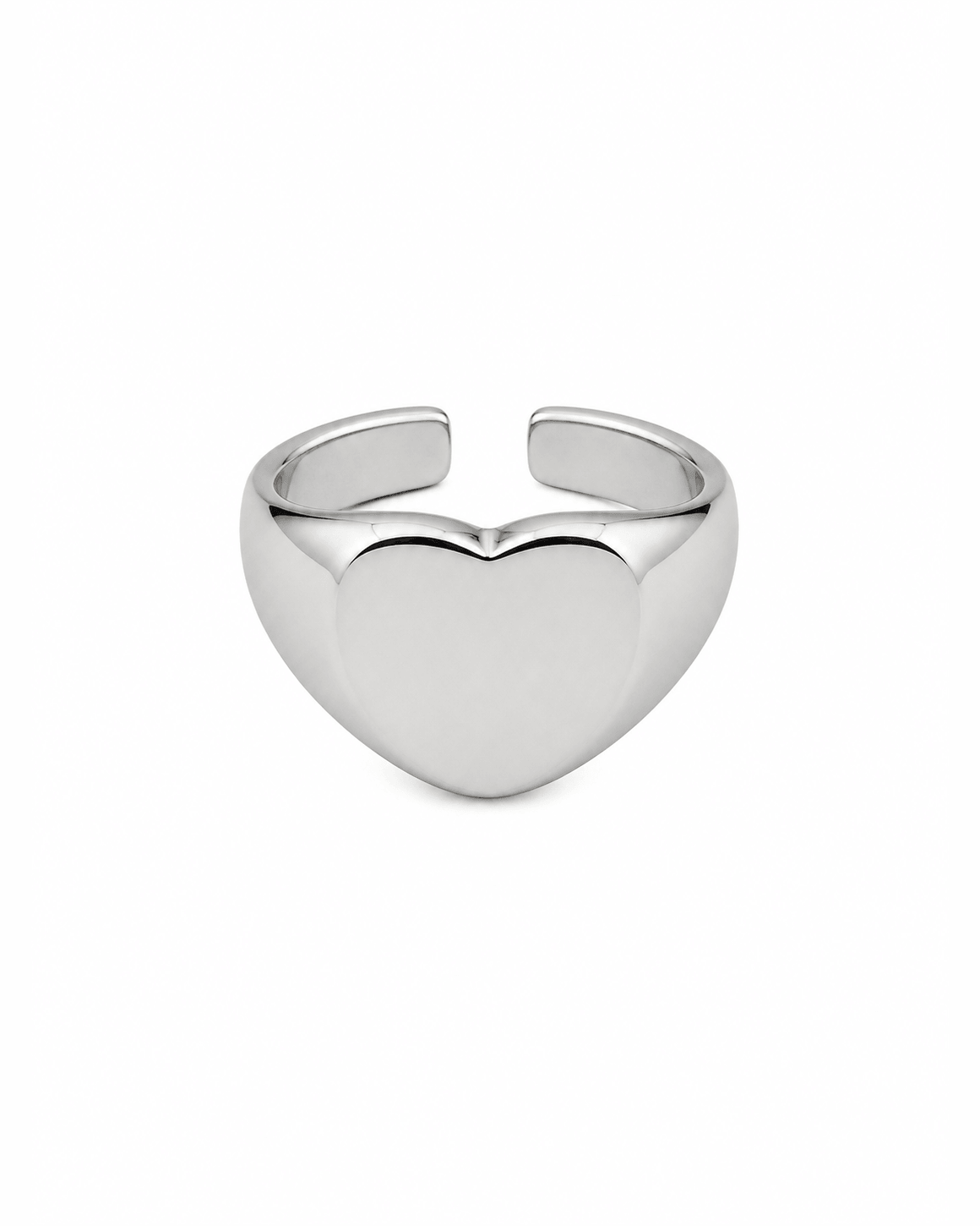 Anello Mignolo/Falange Cuoricino Silver