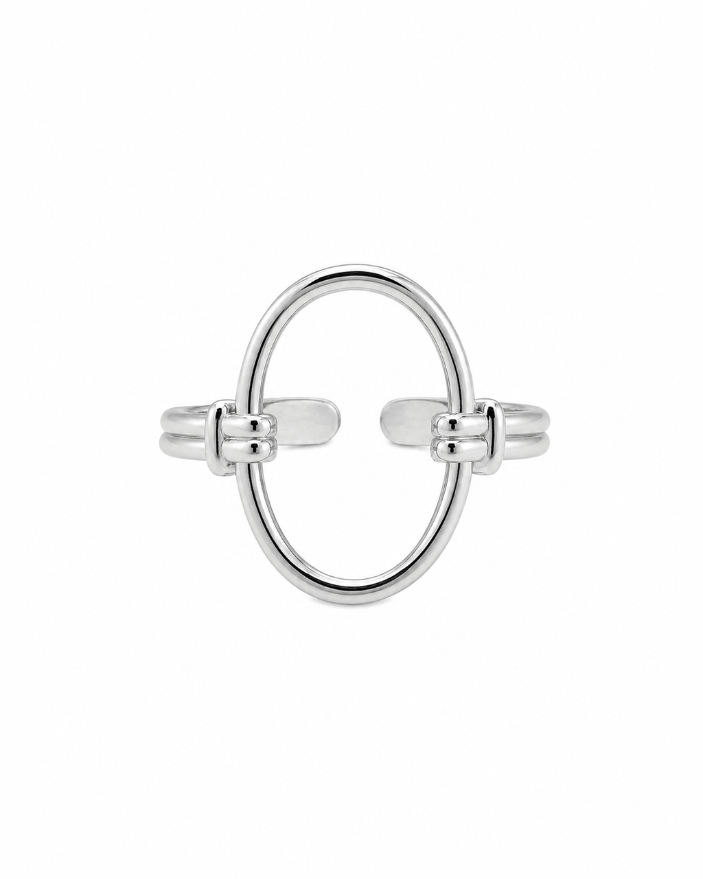 Anello Ovale Silver