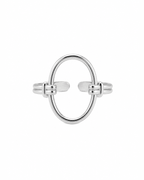 Anello Ovale Silver