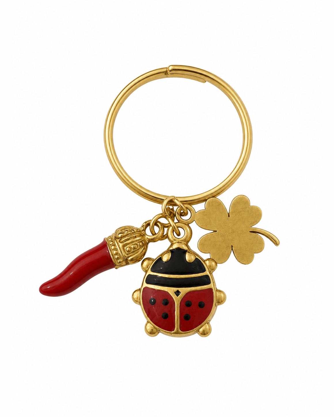 Anello Charms Portafortuna