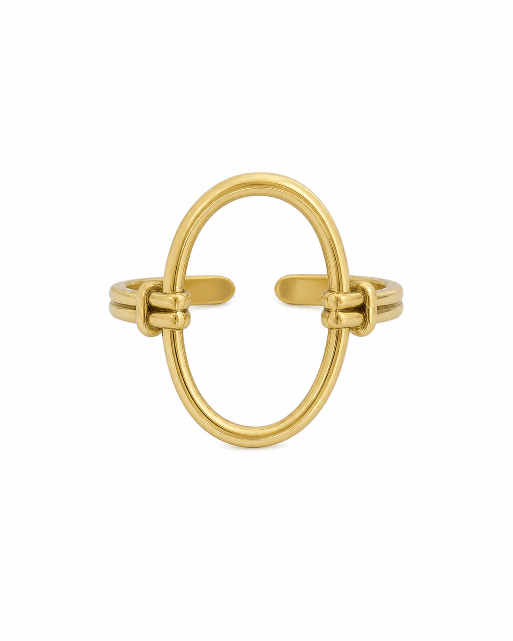 Anello Ovale Gold