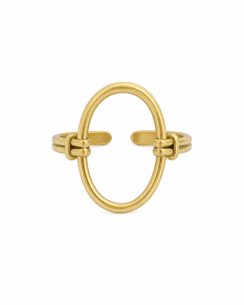 Anello Ovale Gold