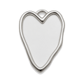 Cuore Bucato Silver
