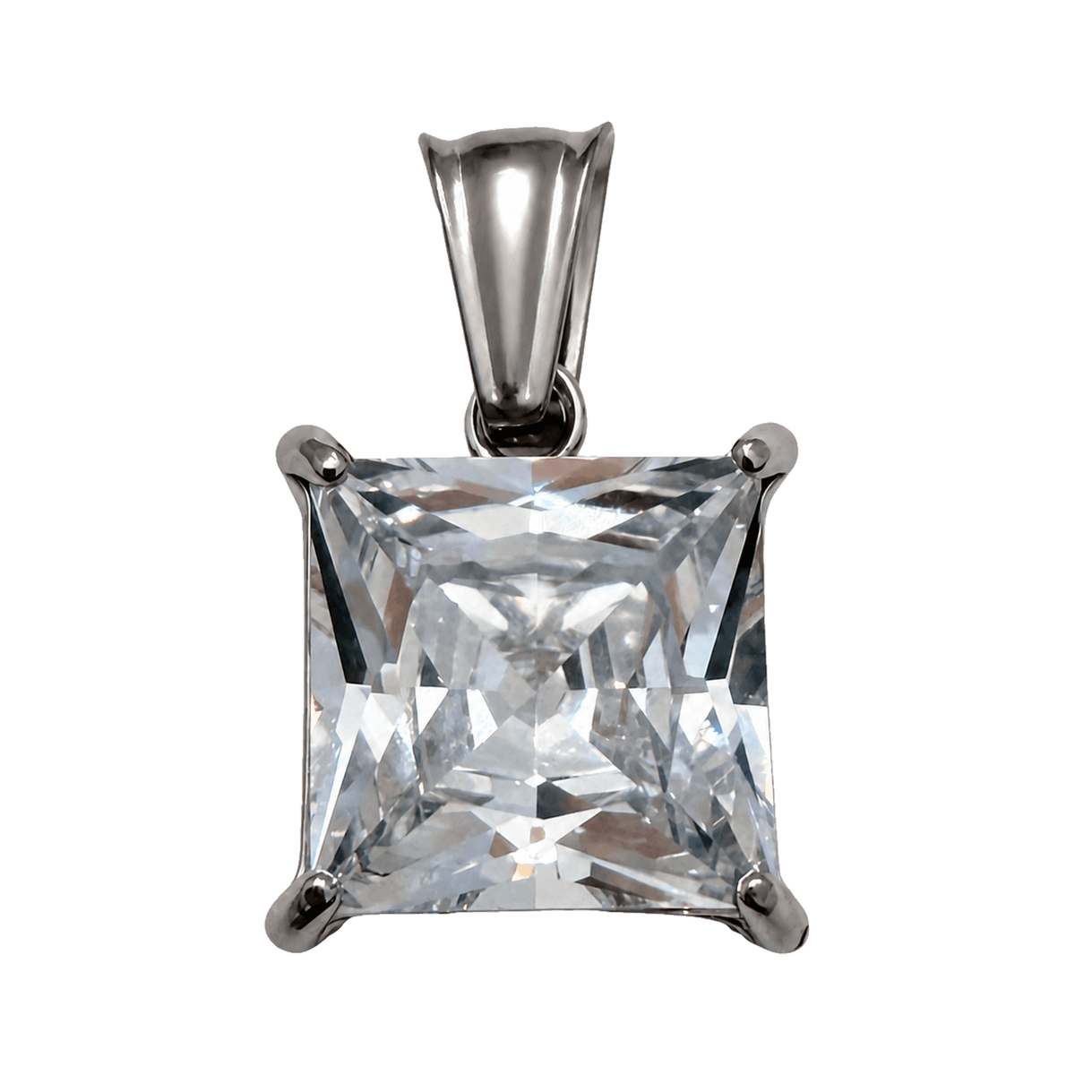 Punto Luce Quadrato Silver