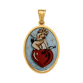 Cupido Azzurro Resina