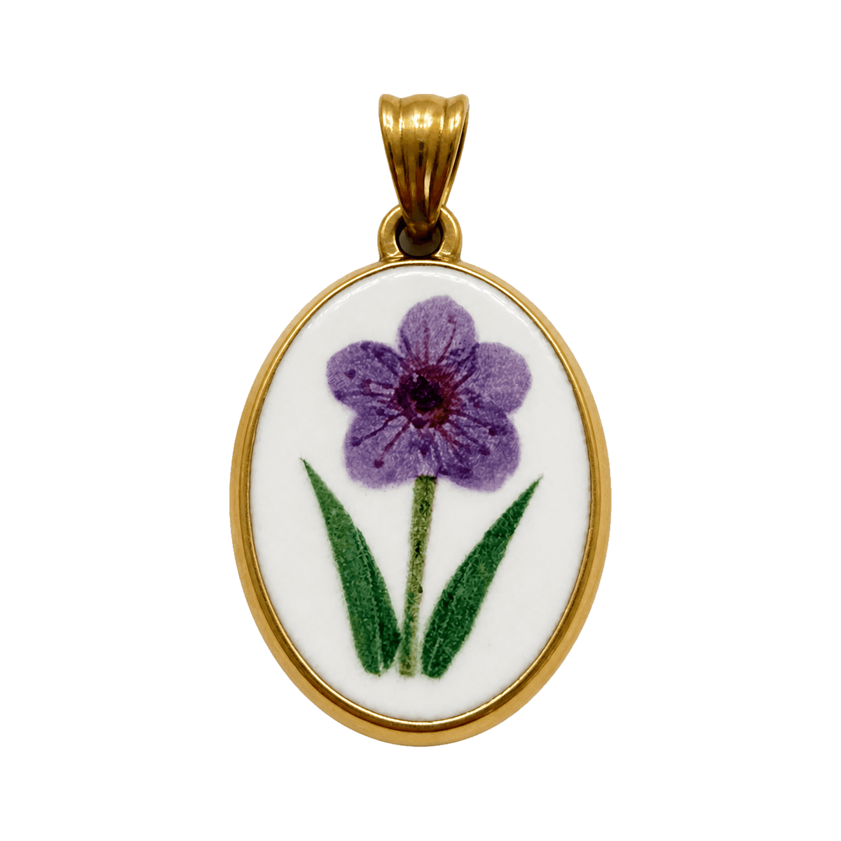 Fiore Viola Resina