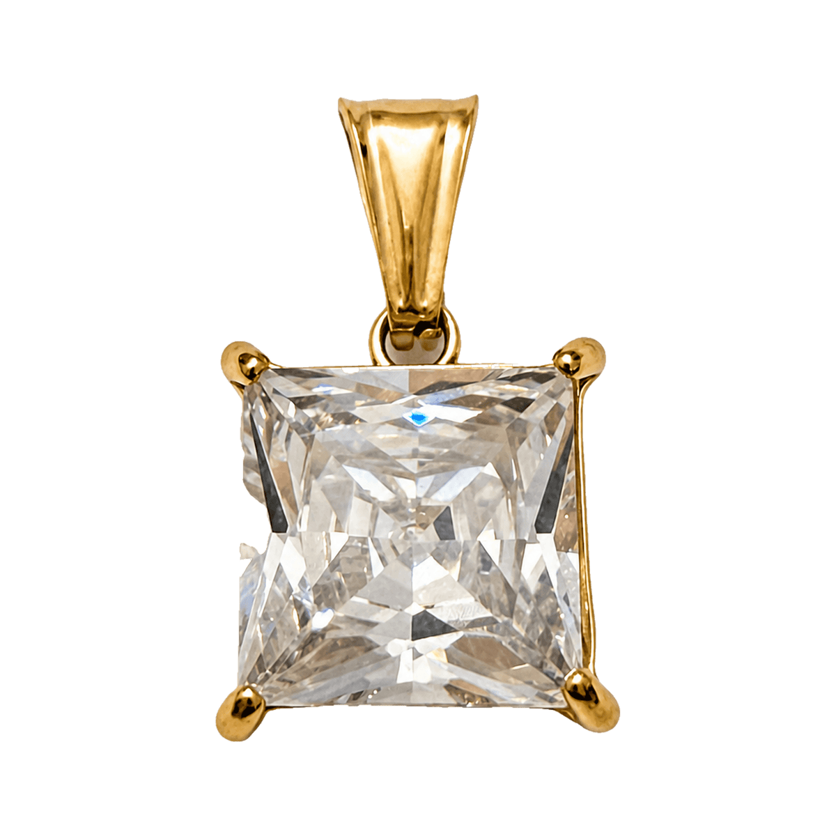Punto Luce Quadrato Gold
