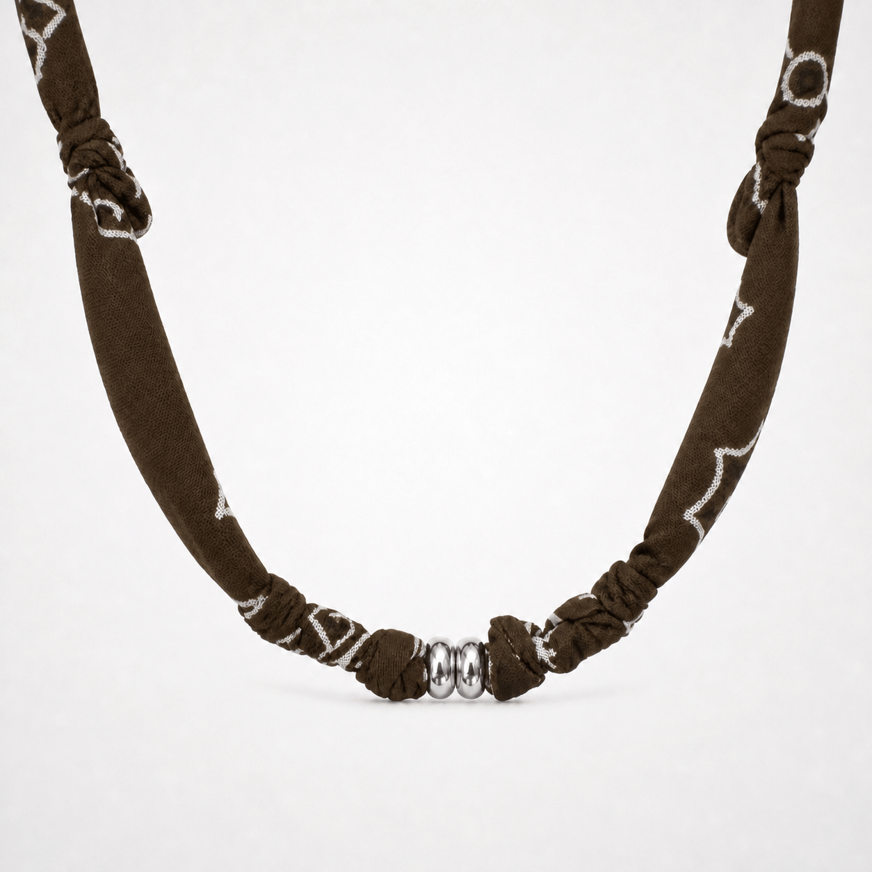 Base BandaAmikette Marrone Scuro Silver