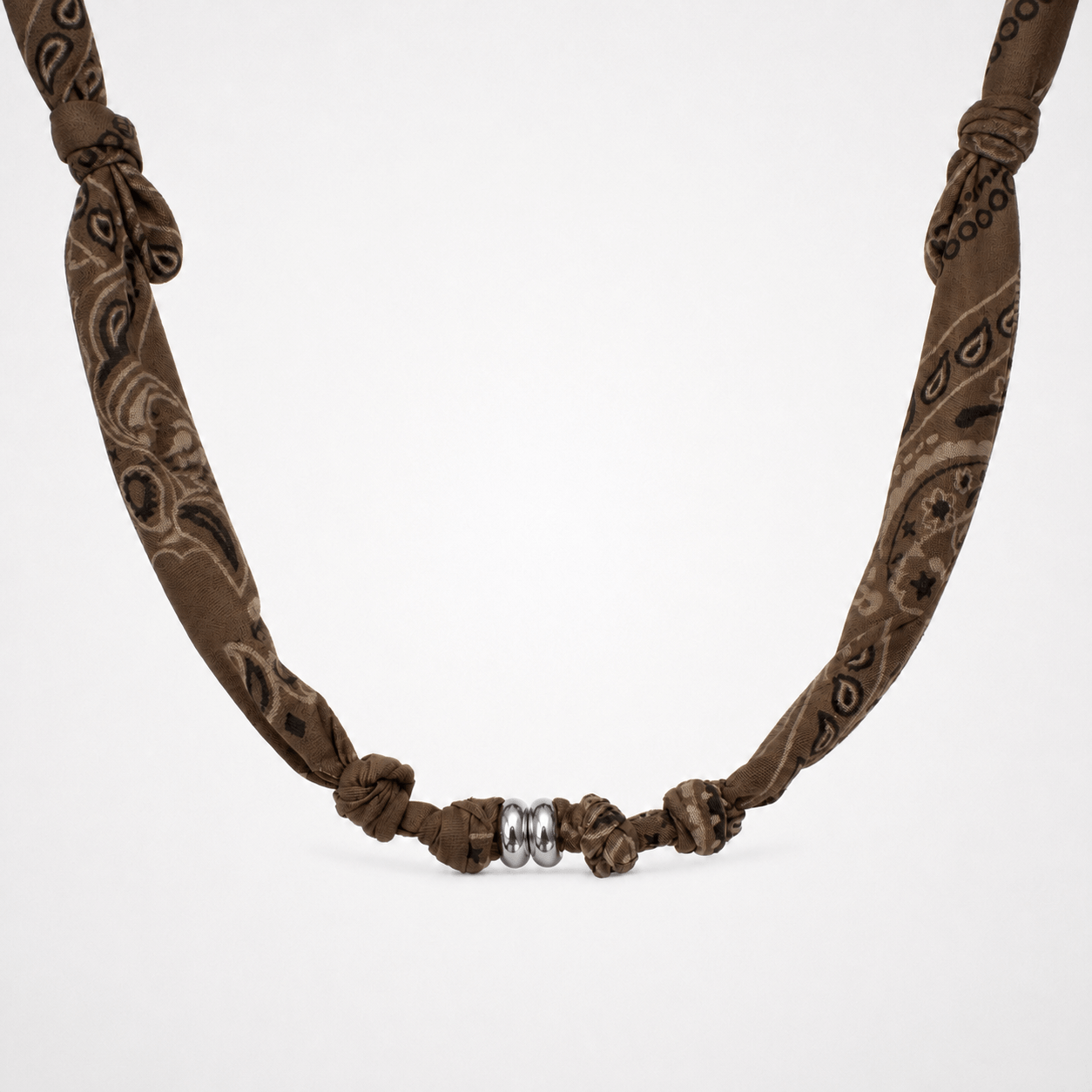 Base BandaAmikette Marrone Silver