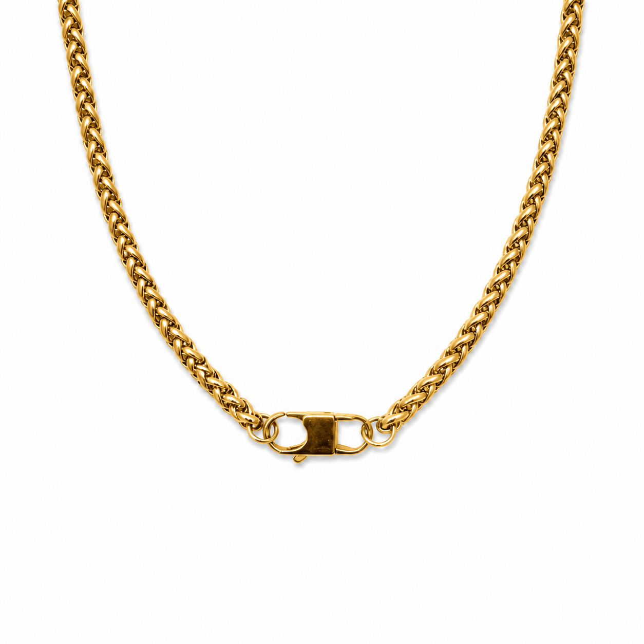 Collana Snake Moschettone Gold 43 cm