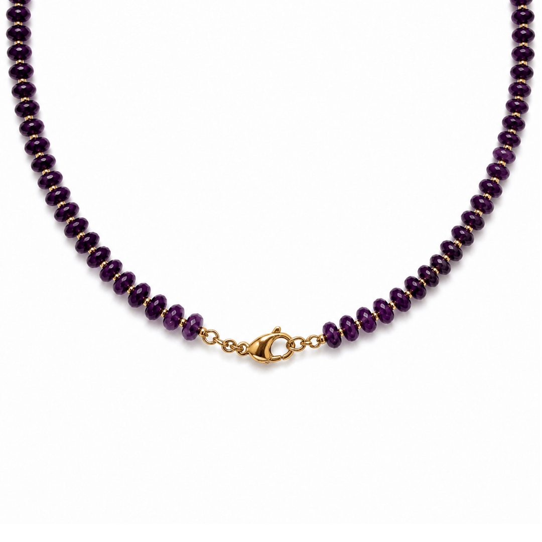 Collana Candy Viola 42 cm