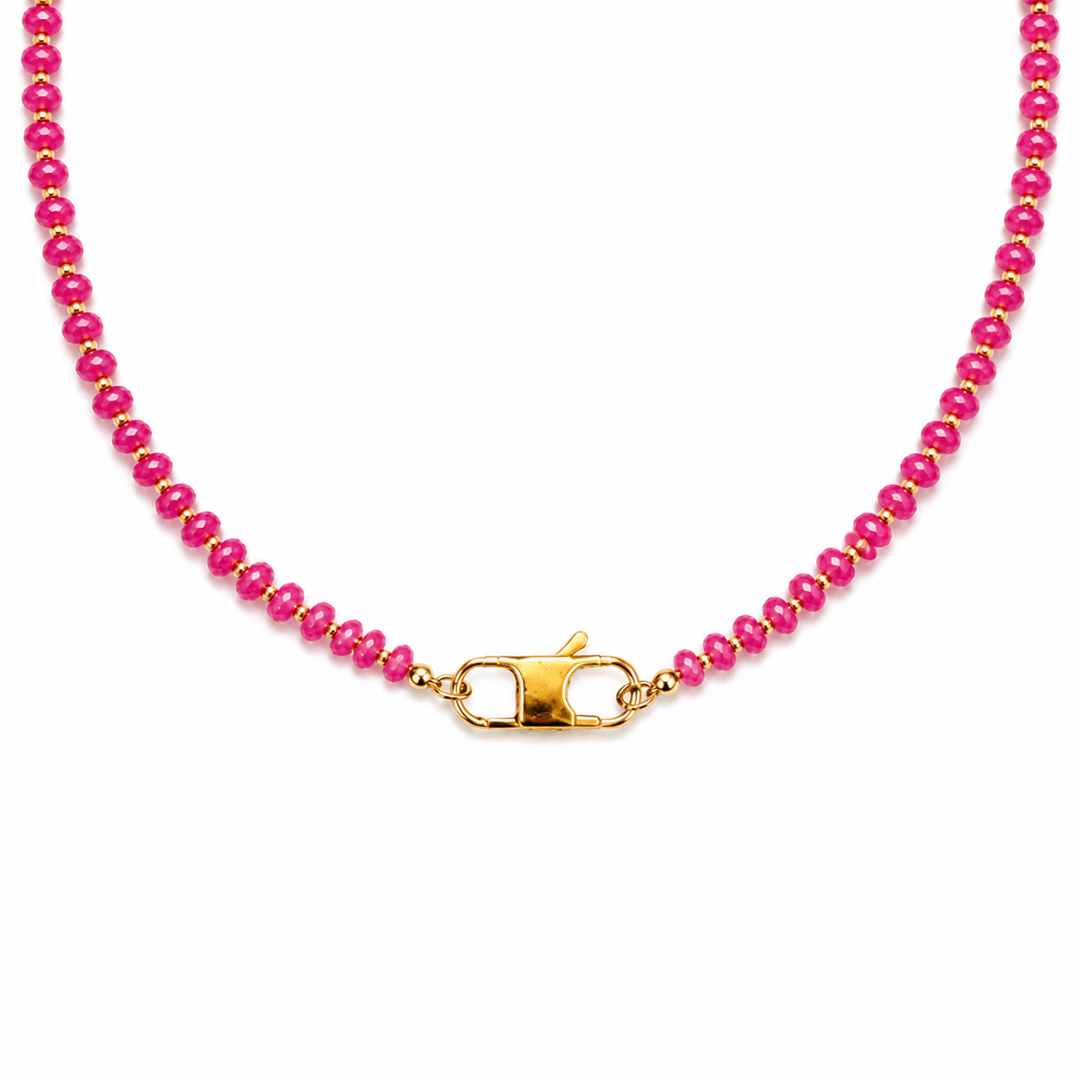 Collana Candy Fucsia Mini 40 cm