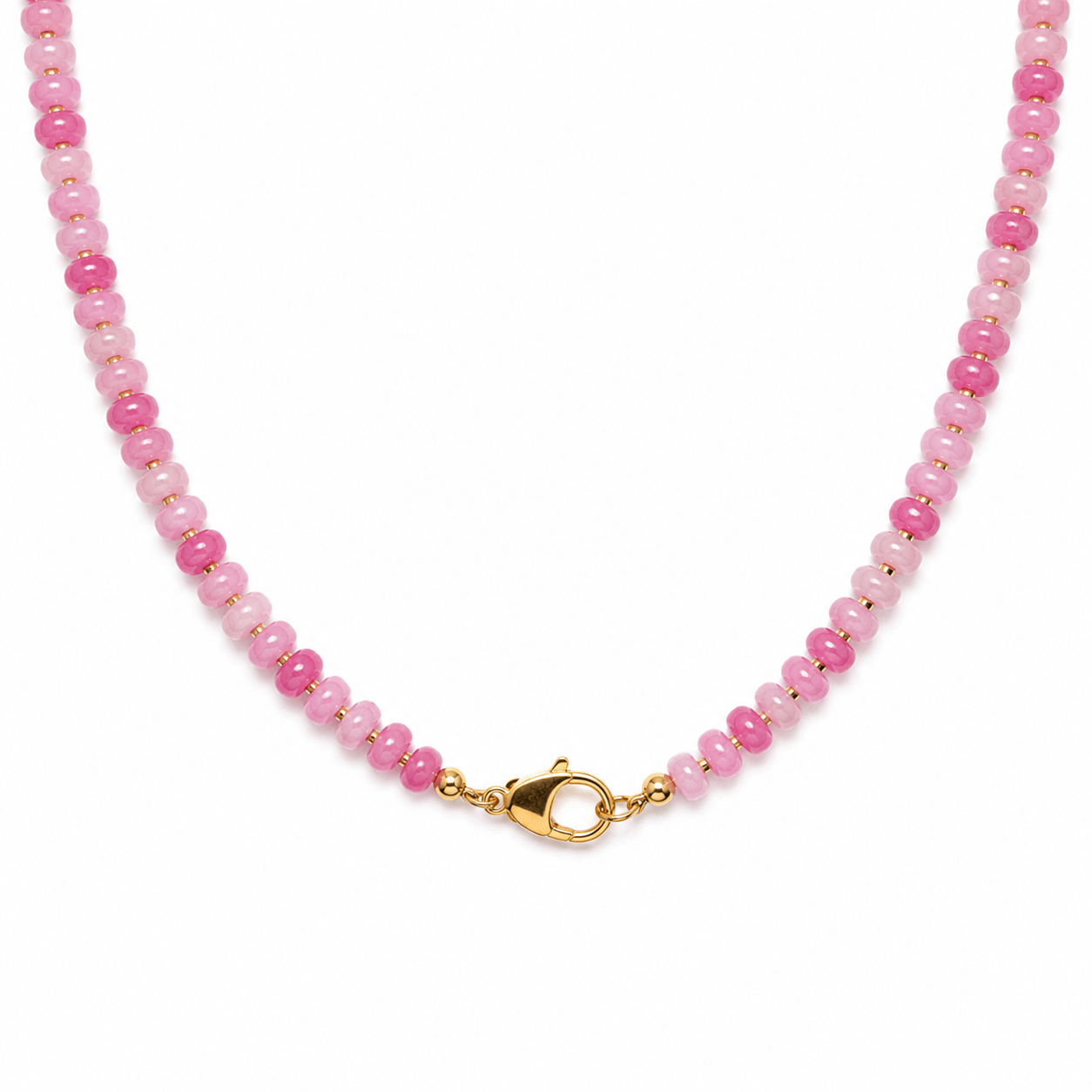 Collana Big Babol Fucsia 47 cm
