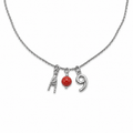 Collana Corna Silver