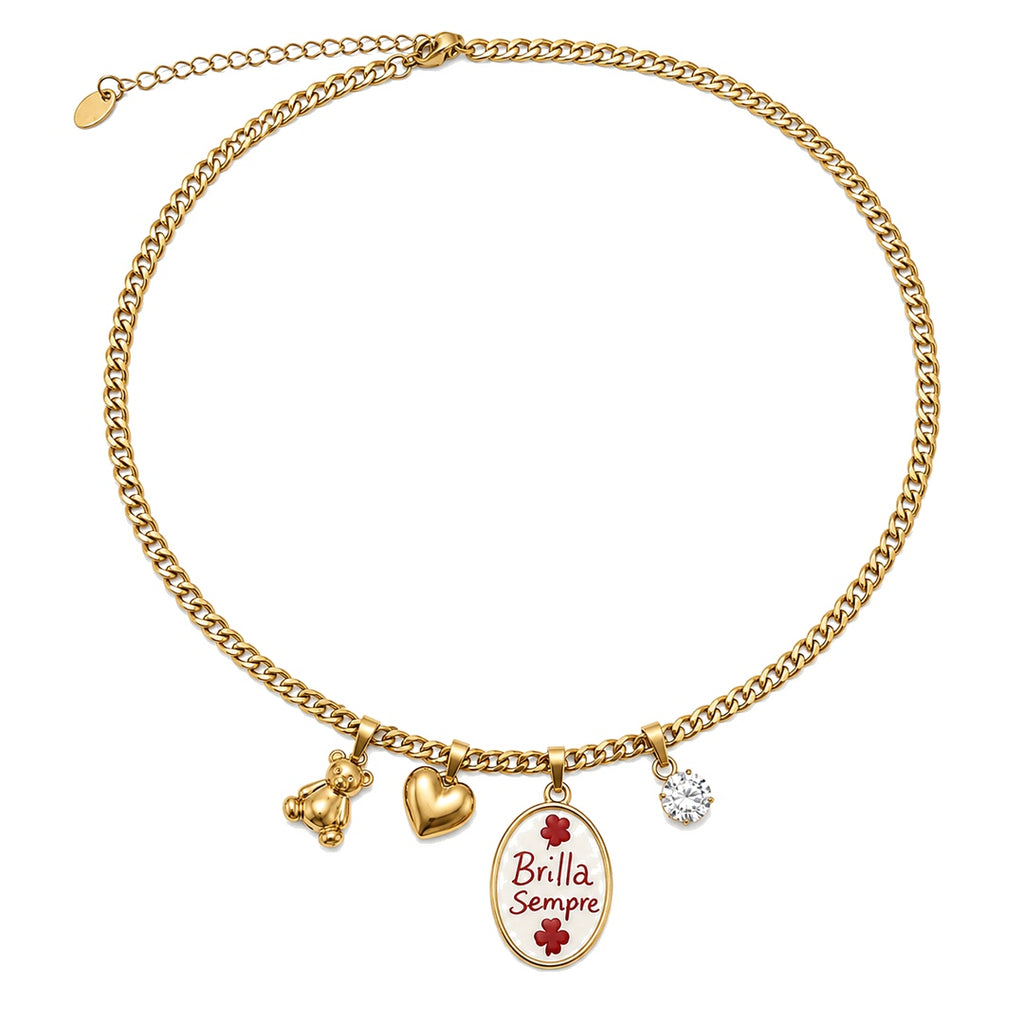 Collana Orsetto Gold