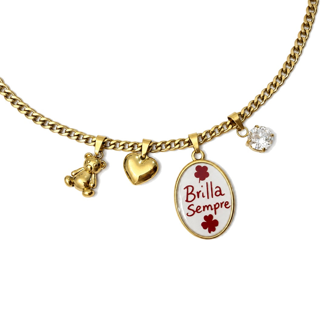 Collana Orsetto Gold
