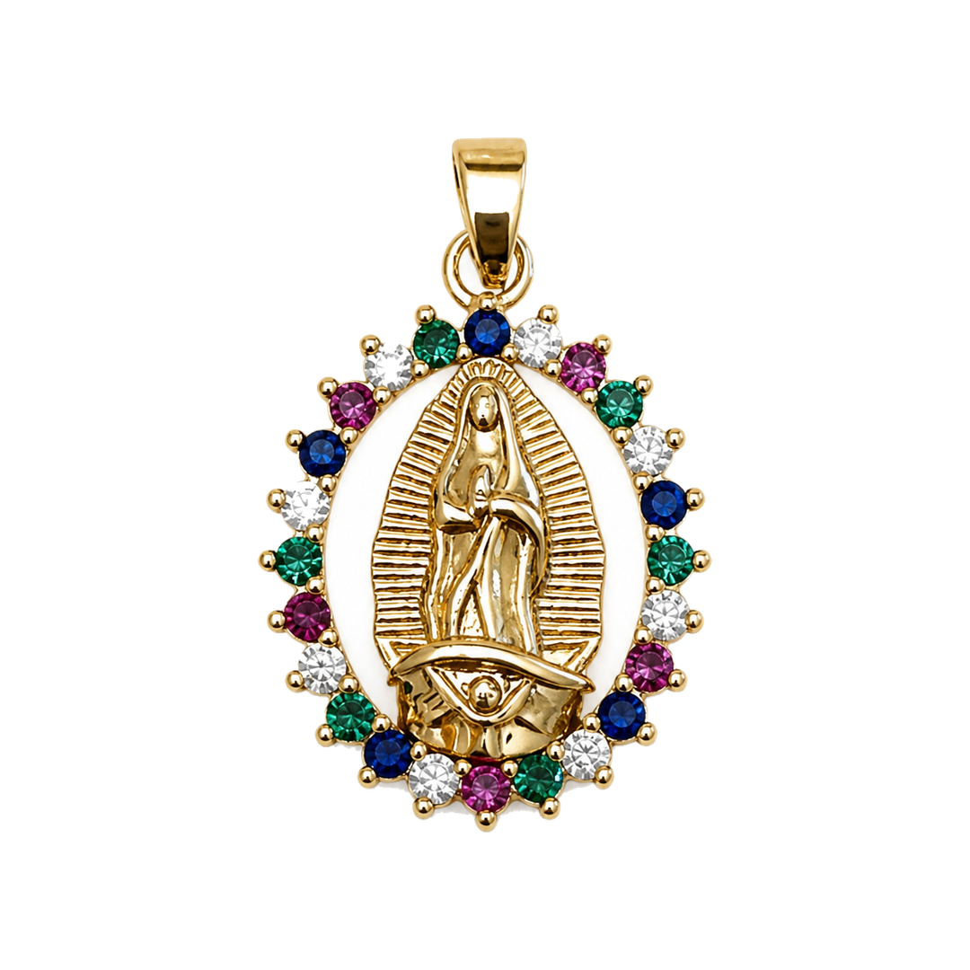Madonnina Strass Multicolor