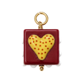 Cuore Amikette Quadrato Bordeaux
