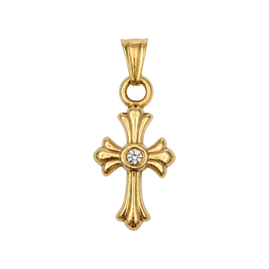 Croce Punto Luce Gold