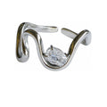 Anello Wave Silver