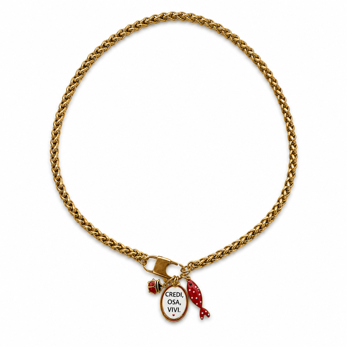 Collana Credi Osa Vivi