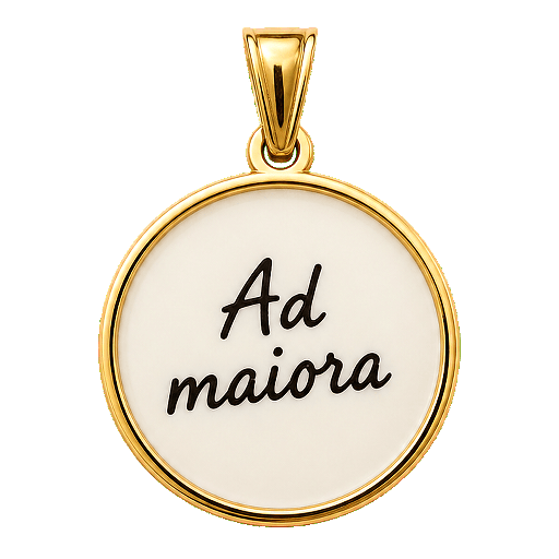 Charm Ad maiora Le Amikette scontornato