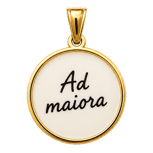 Charm Ad maiora Le Amikette scontornato
