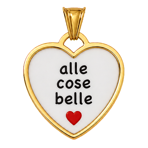 Charm Alle cose belle Le Amikette scontornato