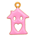 Charm Casetta rosa Le Amikette scontornato