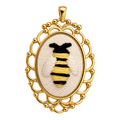 Charm Charm ape big ricamato Le Amikette scontornato