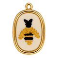 Charm Charm ape ricamato Le Amikette scontornato