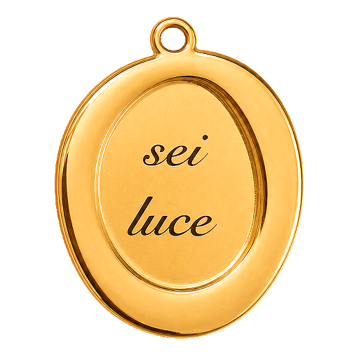 Charm Charm incisione luce Le Amikette scontornato