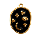 Charm Cielo stellato black Le Amikette scontornato