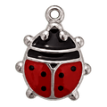 Charm Coccinella silver Le Amikette scontornato
