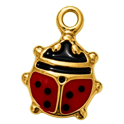 Charm Coccinella Le Amikette scontornato