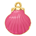 Charm Conchiglia rosa Le Amikette scontornato