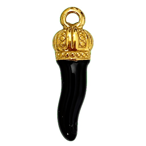 Charm Cornetto black Le Amikette scontornato