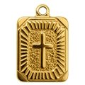 Charm Croce rettangolare Le Amikette scontornato