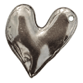 Charm Cuore irregolare silver Le Amikette scontornato