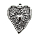 Charm Cuore Smaltato Big Silver Le Amikette scontornato