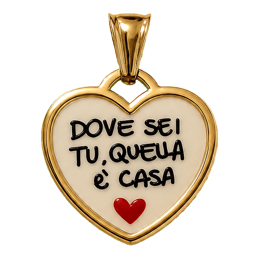 Charm Dove sei tu è casa Le Amikette scontornato