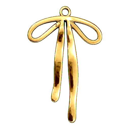 Charm Fiocchetto Amikette gold Le Amikette scontornato