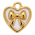 Charm Fiocchetto cuore Le Amikette scontornato