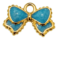 Charm Fiocchetto mini azzurro Le Amikette scontornato