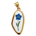 Charm Fiore blu Le Amikette scontornato