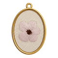 Charm Fiore ricamato Le Amikette scontornato